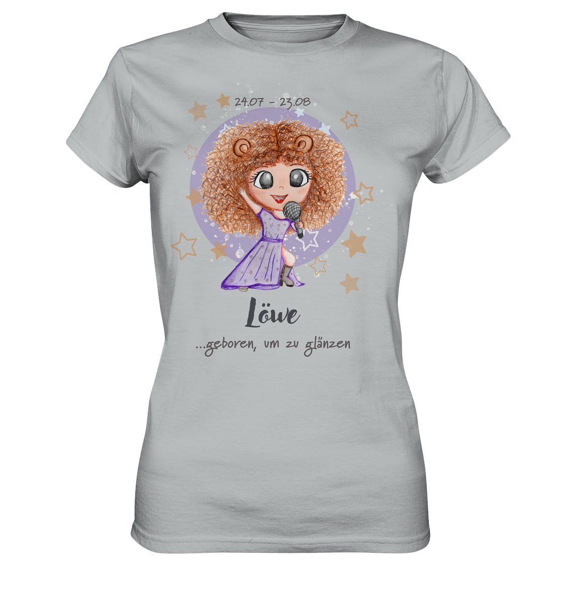 Sternzeichen Löwe  - Ladies Premium Shirt