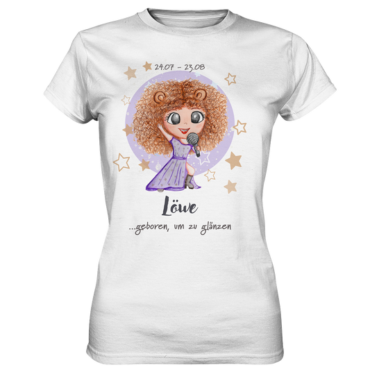 Sternzeichen Löwe  - Ladies Premium Shirt