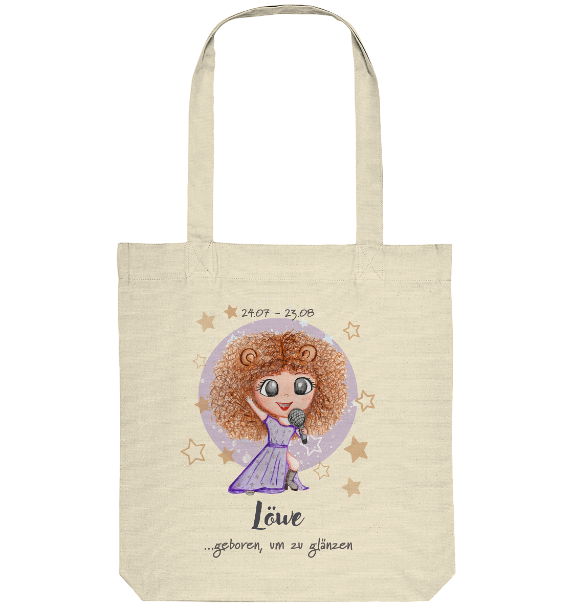 Sternzeichen Löwe  - Organic Tote-Bag